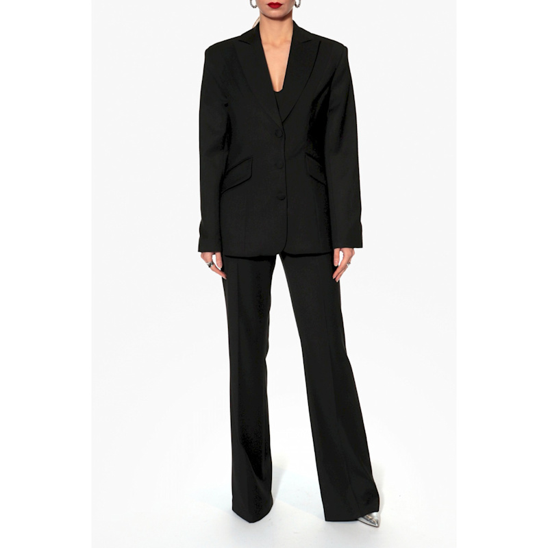 Thumbnail of Leona Black Single Breasted Blazer image