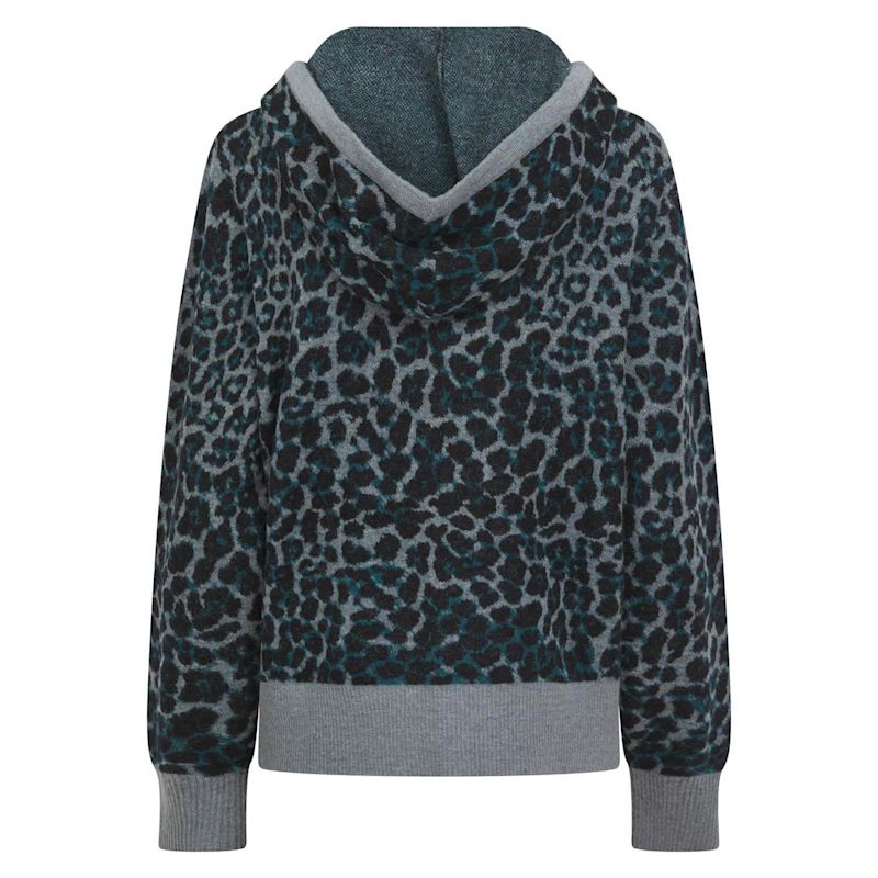 【希少】SAPEur TIBETAN LEOPARD HOODIE L グレー Leopard Norwood Hoodie In Grey | NOOKI DESIGN | Wolf & Badger