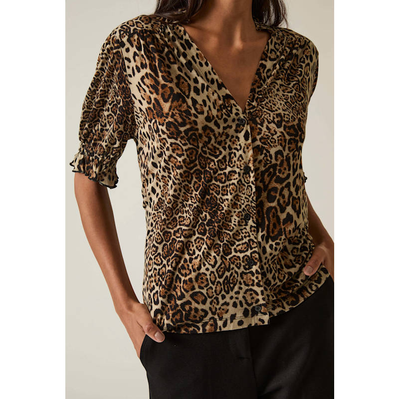Thumbnail of Leopard Print Blouse image
