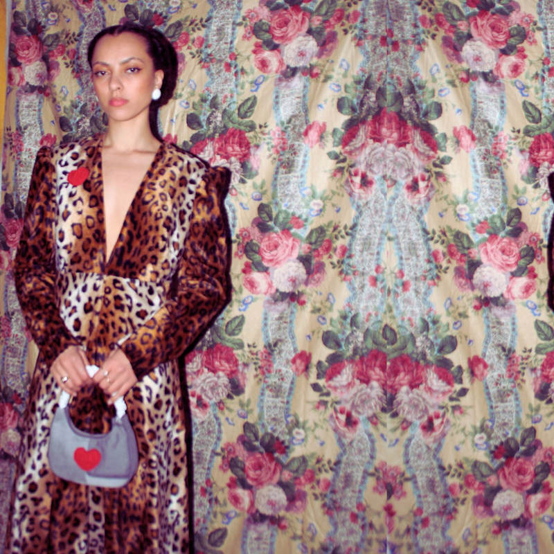 Thumbnail of Leopard Print Boho Maxi Dress image