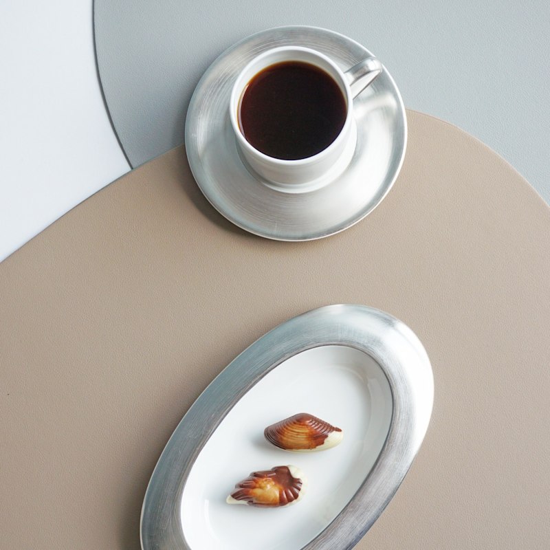 Thumbnail of Deco Placemats, Set Of Two - Milky Brown image