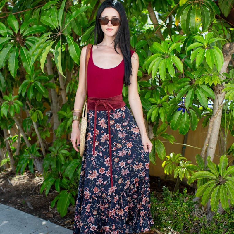 Thumbnail of Liberty Flower Maxi-Skirt image
