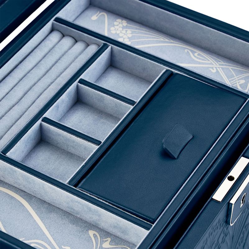 Liberty Large Jewelry Box - Navy | WOLF | Wolf & Badger