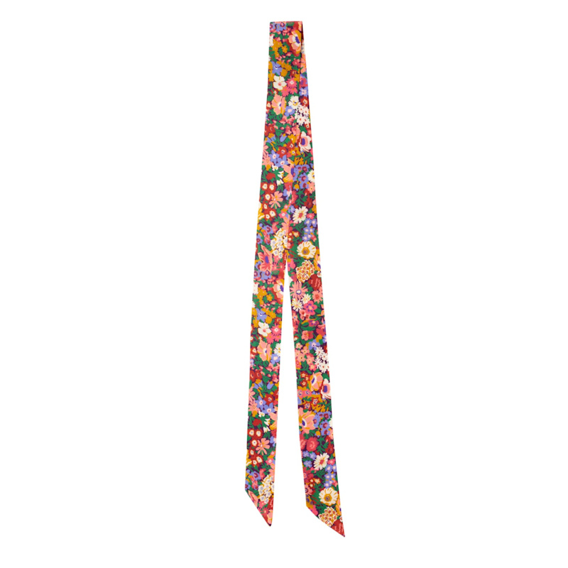 Thumbnail of Liberty Pink Thorpeness Silk Lili Scarf image