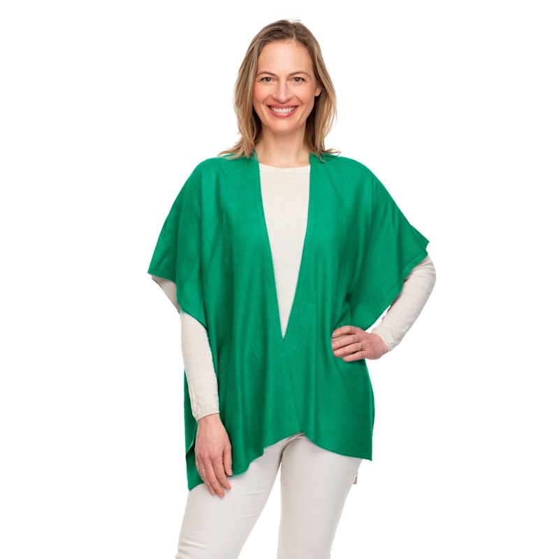 Thumbnail of Lidia Two Colour Emerald Green & Beige Jacket image