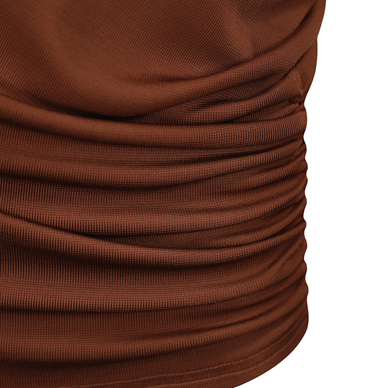 Thumbnail of Lie Low Copper Rib Twisted Shoulder Top image