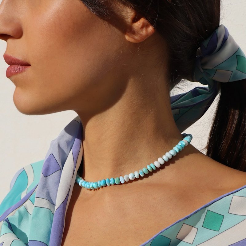 Thumbnail of Light Blue Larimar Choker image