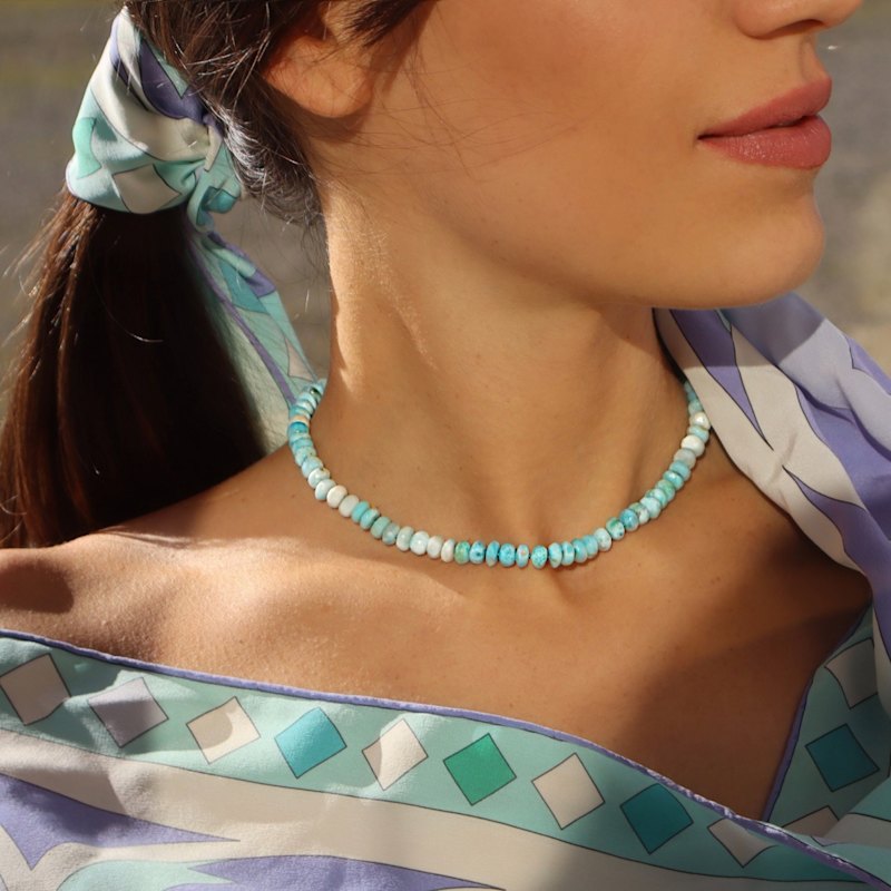 Thumbnail of Light Blue Larimar Choker image