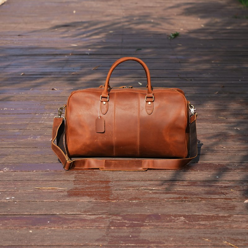 Thumbnail of Brown Worn Look Weekender image