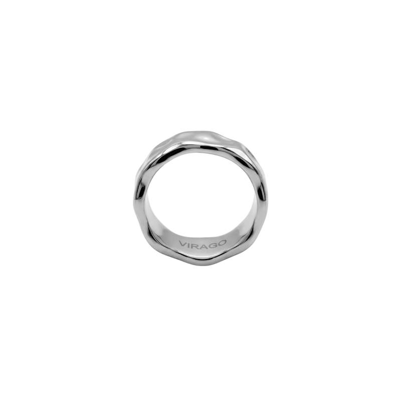 Thumbnail of Lilis Stainless Steel Archive Ring In Silver image