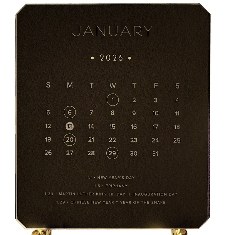Thumbnail of Noir Limited Edition Calendar image