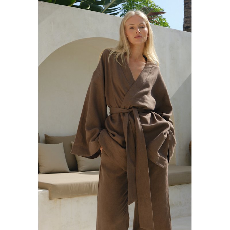 brown kimono dress Linen Mini - | IDYLLO sleeve is approximately 25 Freedom Sale Yazoo - Situation (Lyrics) Size:3/6mos Bodysuit/Dress
