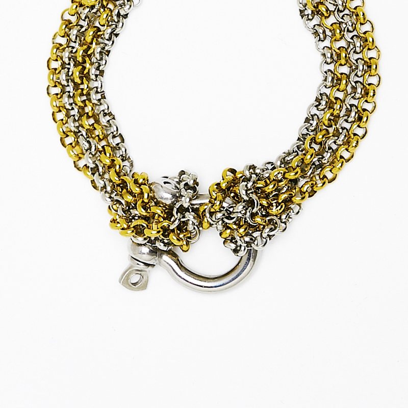 Thumbnail of Link Chain Bracelet With Shackle Clasp image