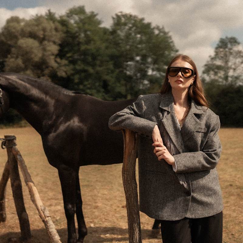 Thumbnail of Liza Jacket - Gingham image
