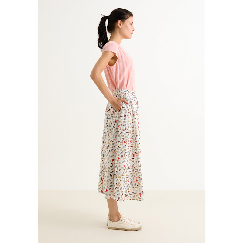 Thumbnail of Lizea Dogs Day Midi Shirt - Multicoloured image