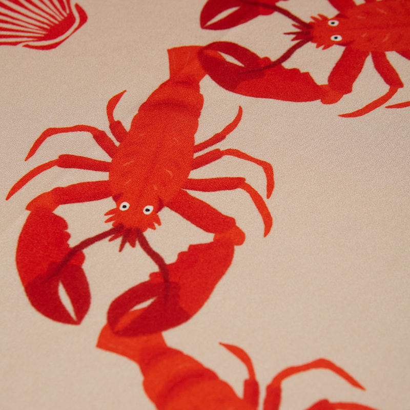 Thumbnail of Lobster & Shell Silk Scarf image