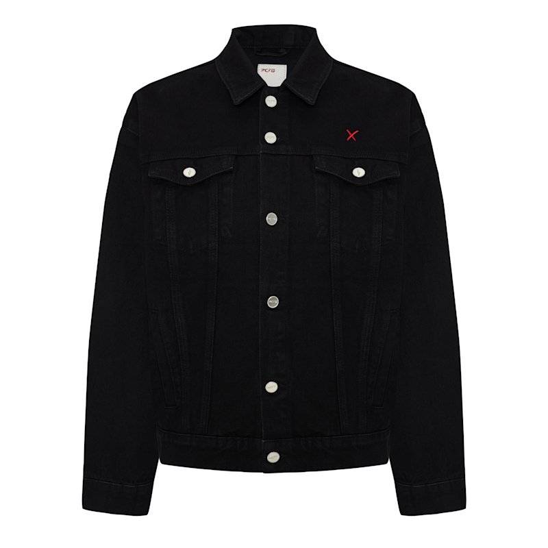 Thumbnail of Logo Denim Jacket Black image