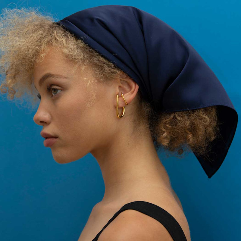 Thumbnail of Statement Climber Gold Unique Minimal Earring London Ear Cuff image