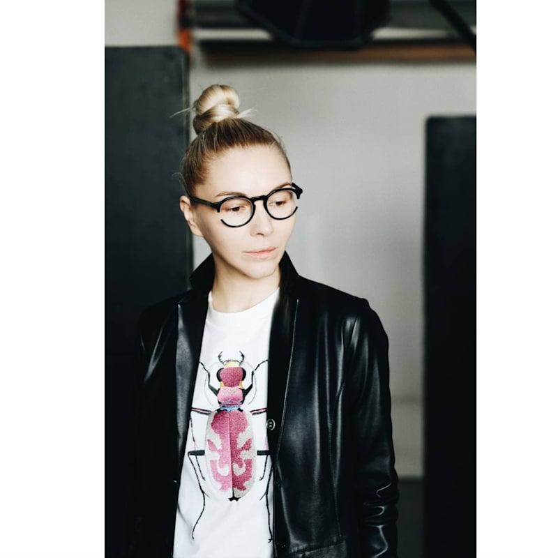 Thumbnail of Long Button-Up Eco-Leather Trench Black image