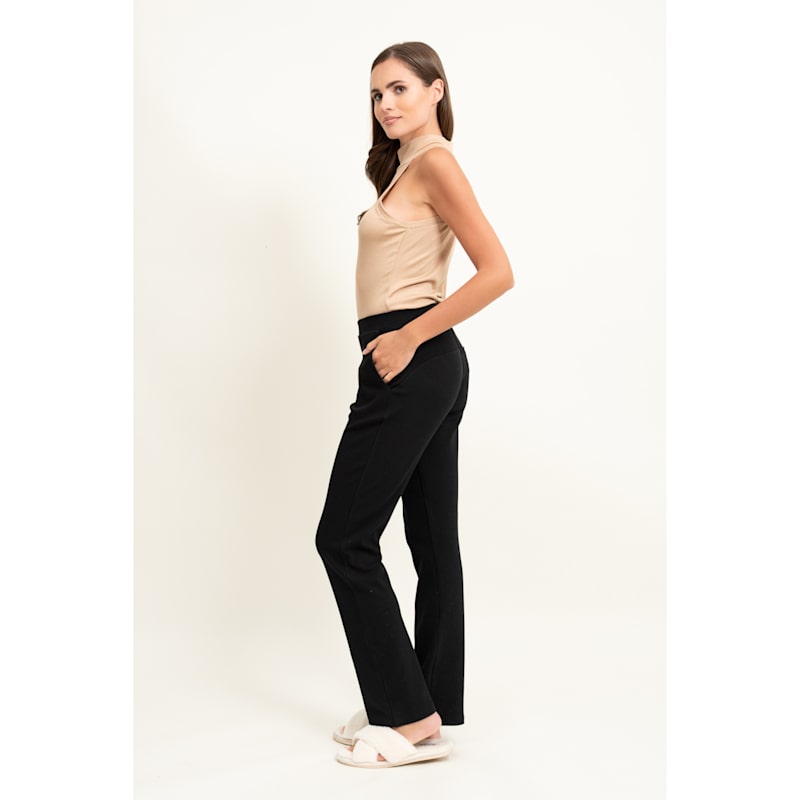 Thumbnail of Ribbed Viscose Halterneck Top - Camel image