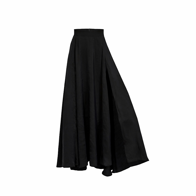 Thumbnail of Long Skirt High Waist Black image