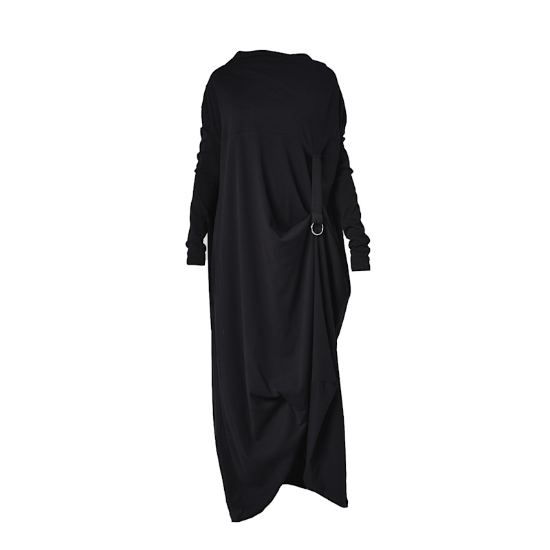 knee length dresses for ladies Fascinating Long Tulle Sleeve Henna Kaftan Dress 36