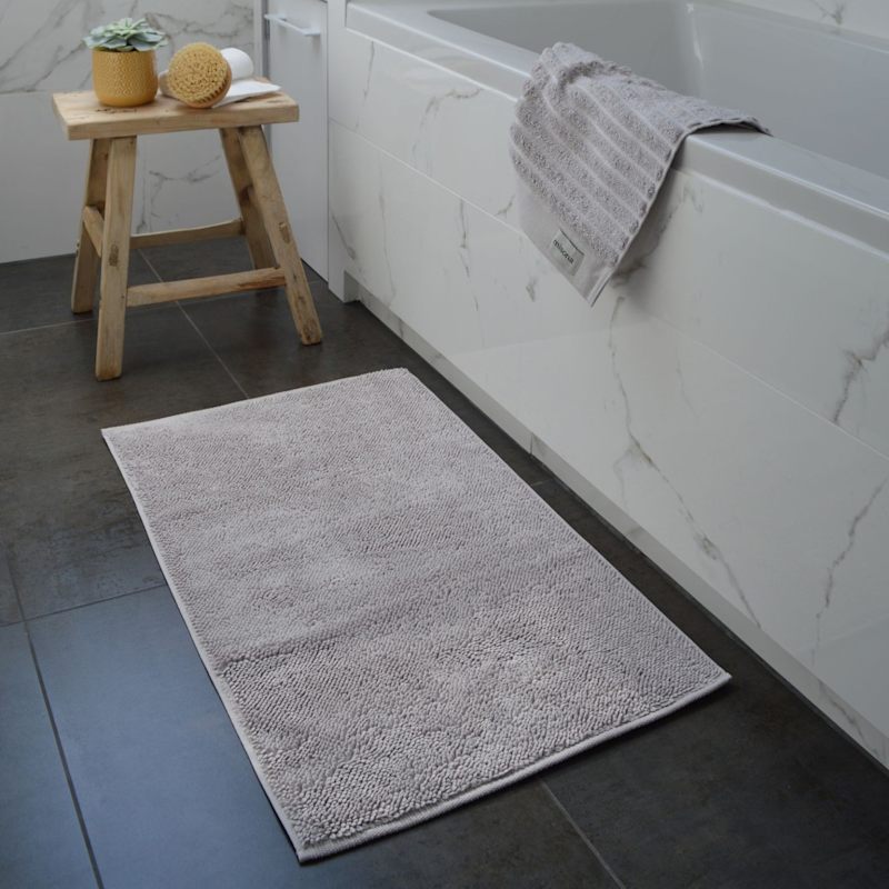 Thumbnail of Loop Organic Cotton Bath Mat - Light Grey image