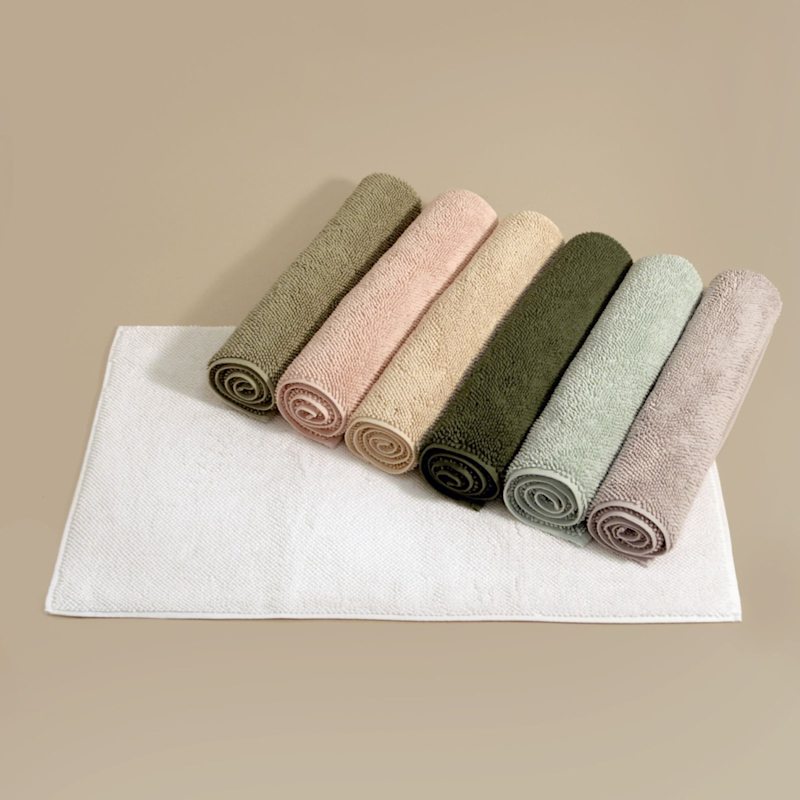 Thumbnail of Loop Organic Cotton Bath Mat - Light Grey image