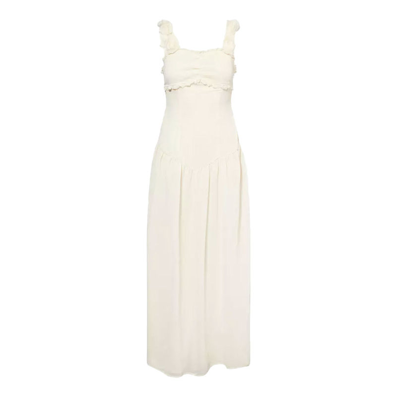 sachin and babi light blue dress Aleyna Dropped Waist Maxi Dress | Sky/Black | Dresses main image 1