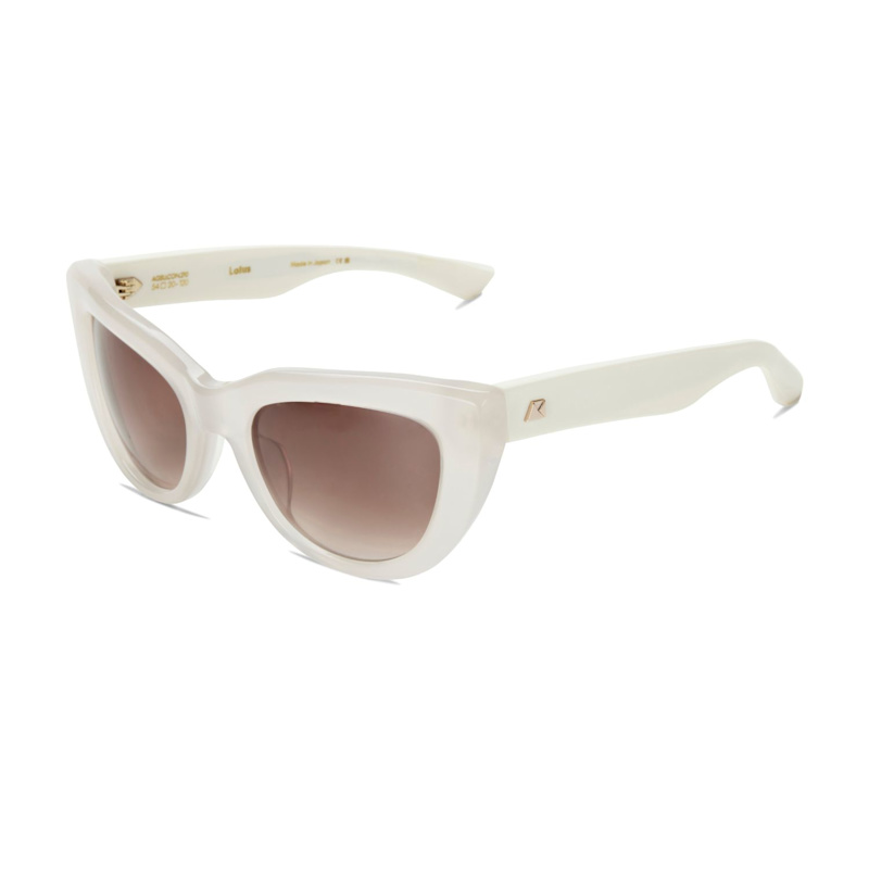 Thumbnail of Lotus Congee - Ivory Cat Eye Sunglasses image