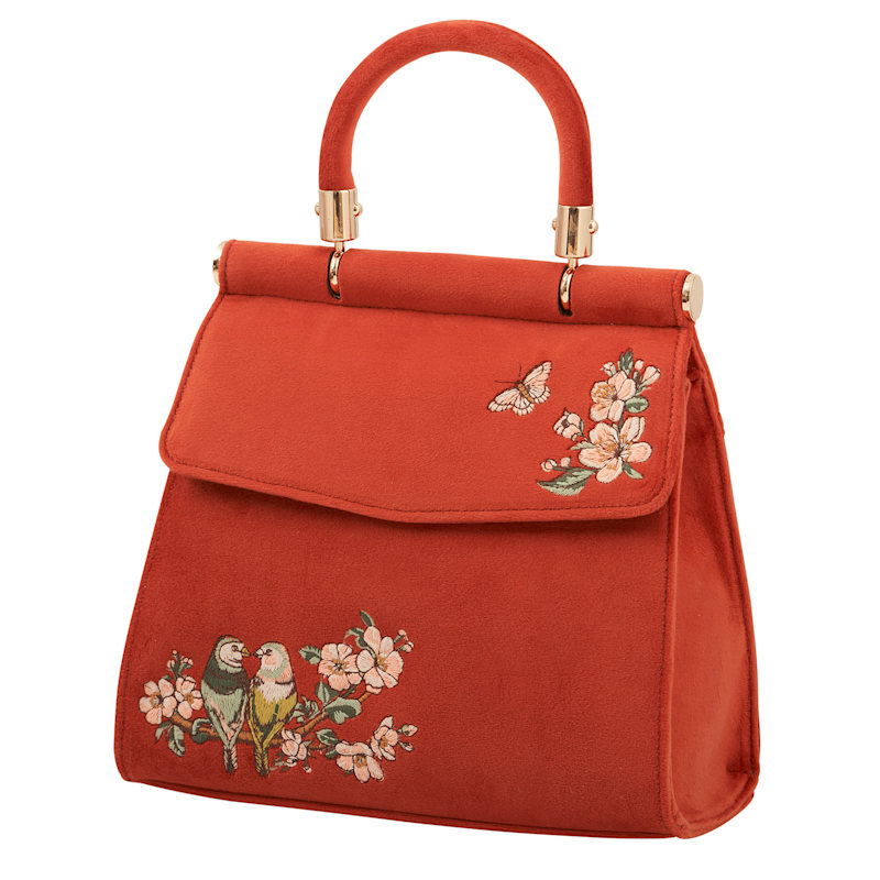 Thumbnail of Lovebirds Mini Top Handle Tote image