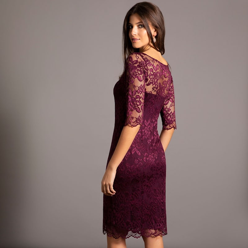 Alie Street London Lila Lace Dress - Purple