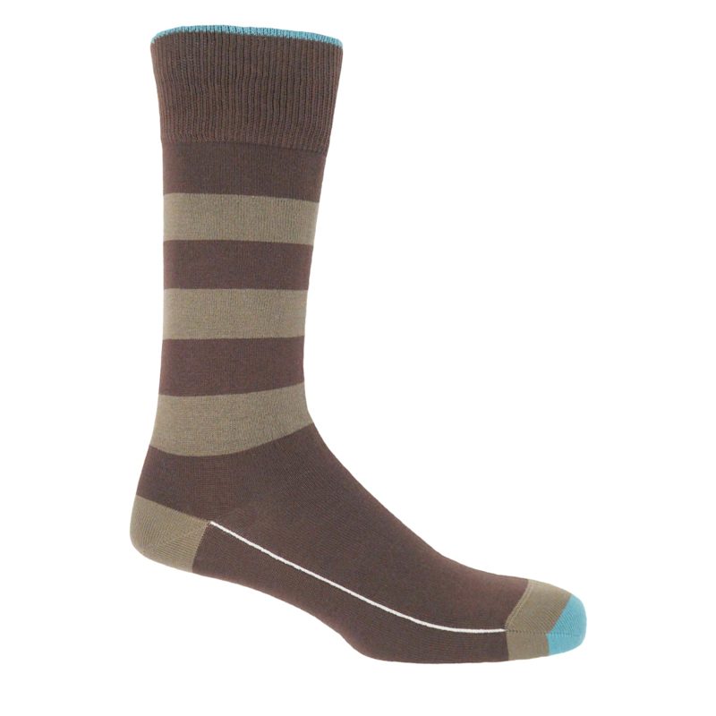 Thumbnail of Mens Assorted Patterned Socks Three Pair Set image