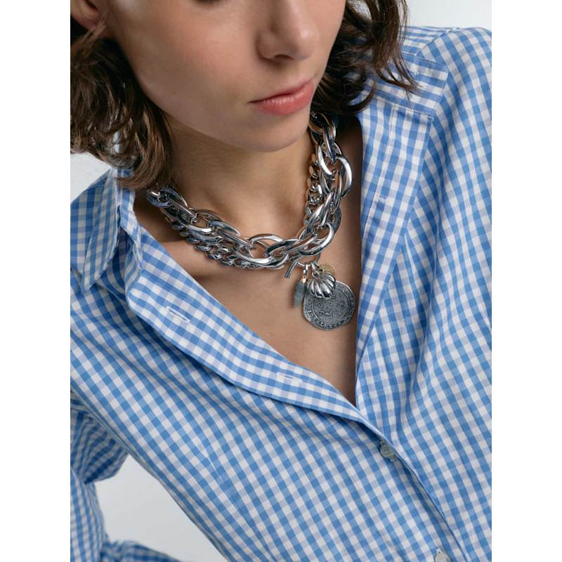Thumbnail of Luca Necklace - Silver image