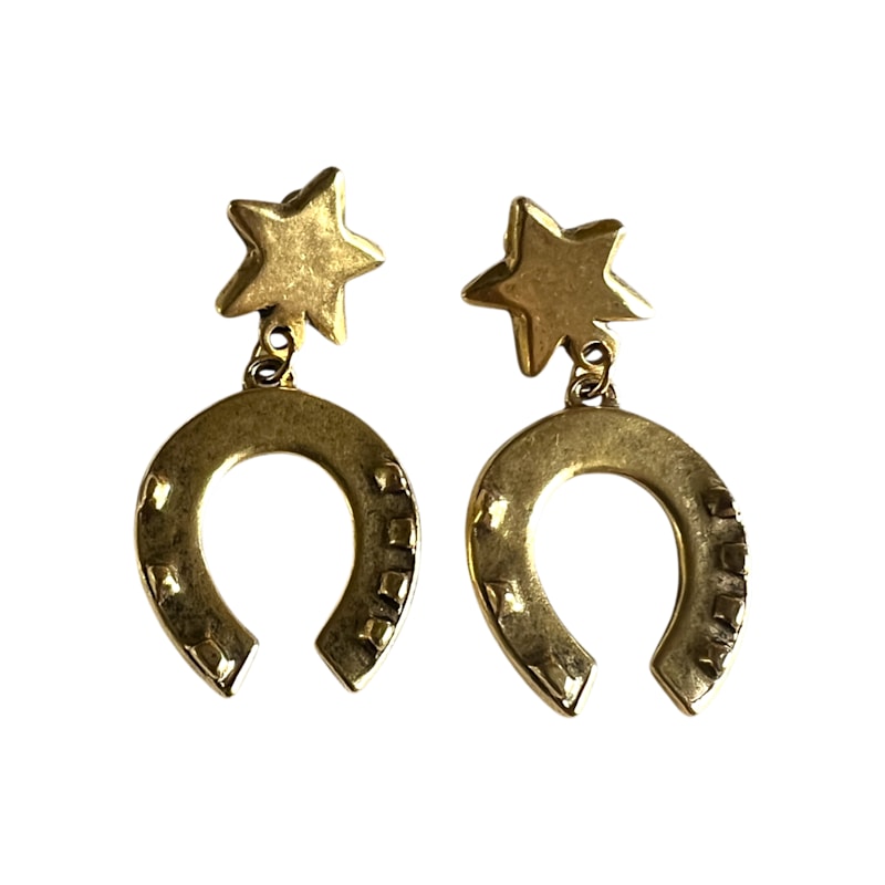 Thumbnail of Lucky Horseshoe Earrings image