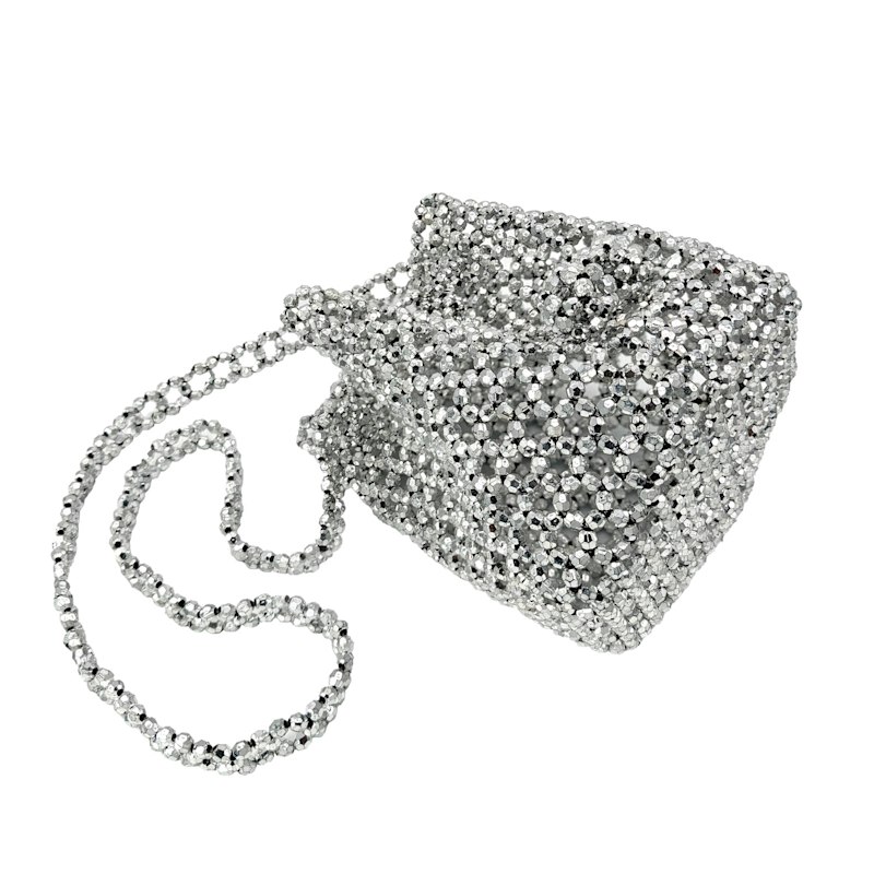 Thumbnail of Lula Bucket Bag - Silver image