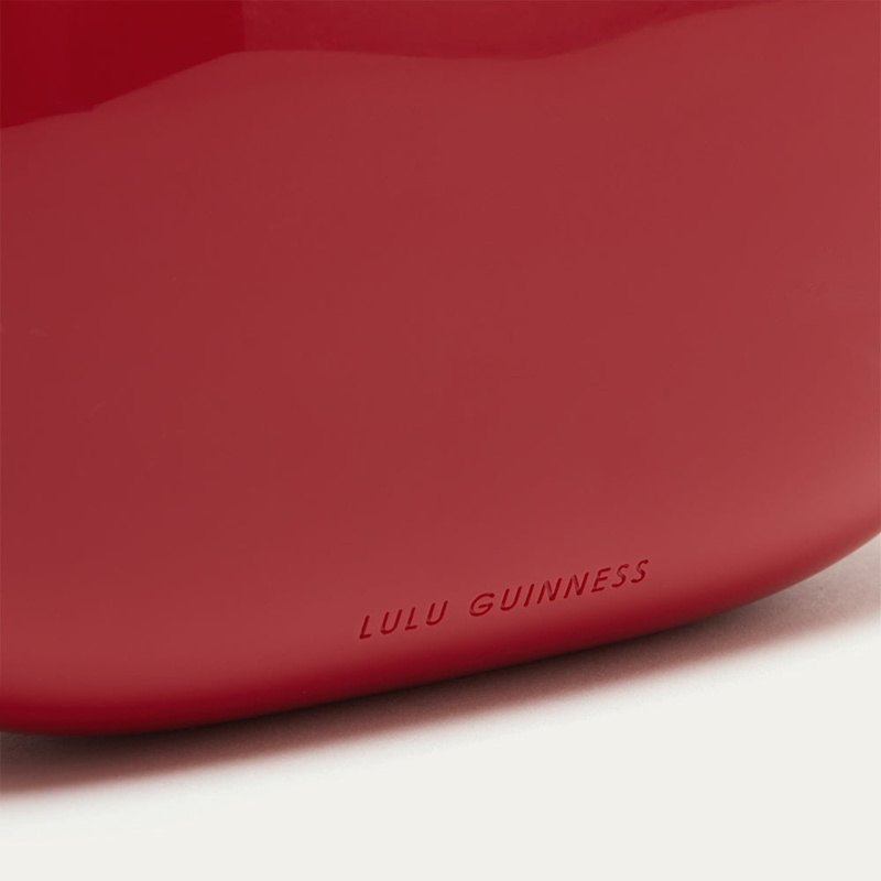 Thumbnail of Lulu Red Lips Medium Clutch Bag image