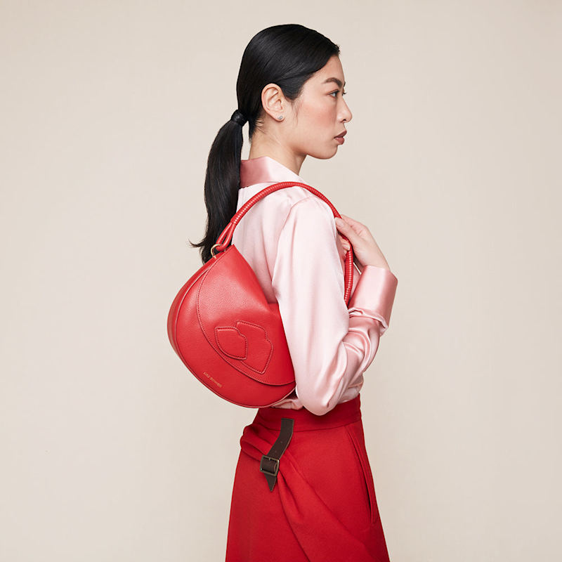 Thumbnail of Lulu Red Mei Shoulder Bag image