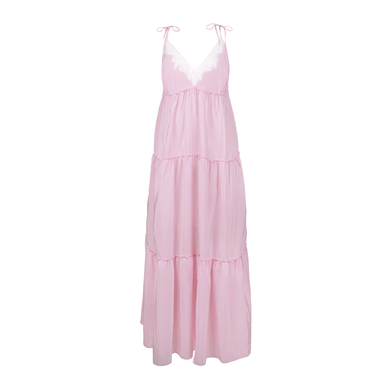 Thumbnail of Lulu Silk Dress, Color Pirouette Pink image