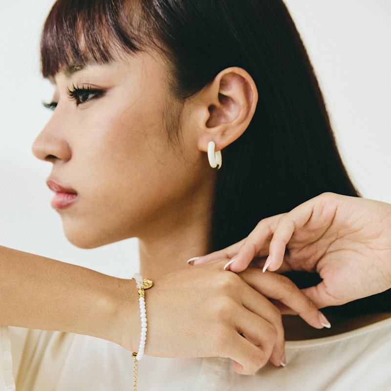Thumbnail of Luna Hoop Earrings image