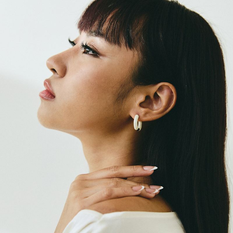 Thumbnail of Luna Hoop Earrings image