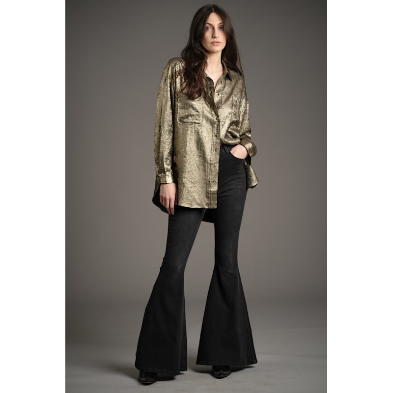 Thumbnail of Luna Gold Metallic Shirt image