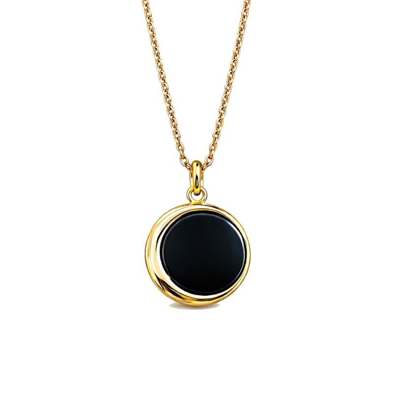 Thumbnail of Luna Shungite Emf Protection Necklace image