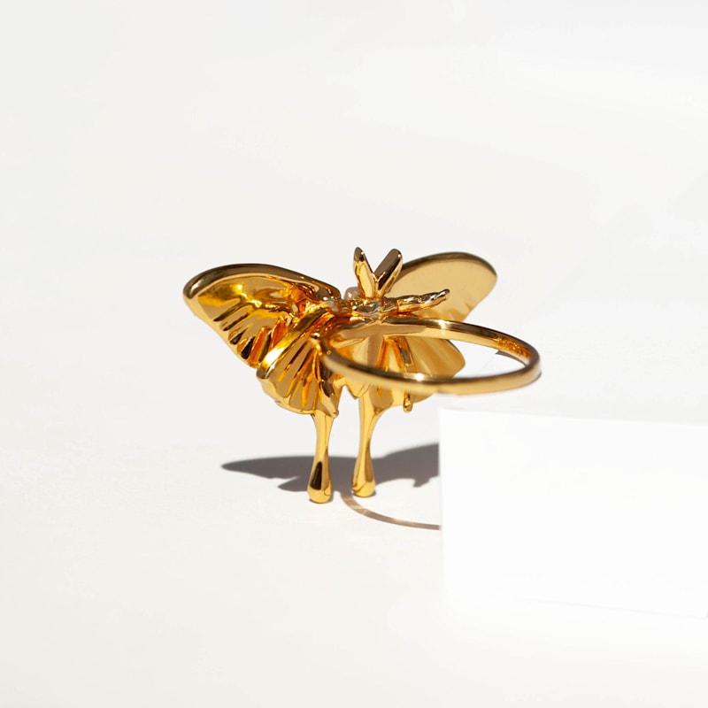 Thumbnail of Lunar Moth Ring image