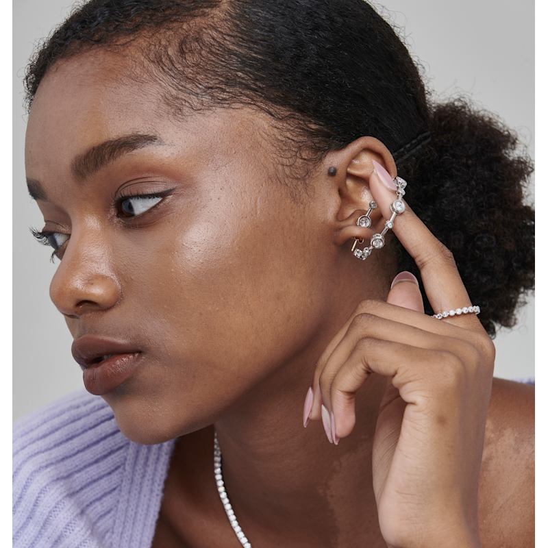 Thumbnail of Luxe Hoops Gold image