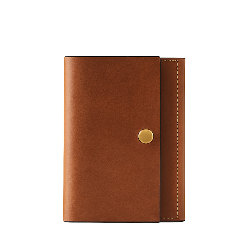 Thumbnail of Luxe Tan Leather Passport Holder image