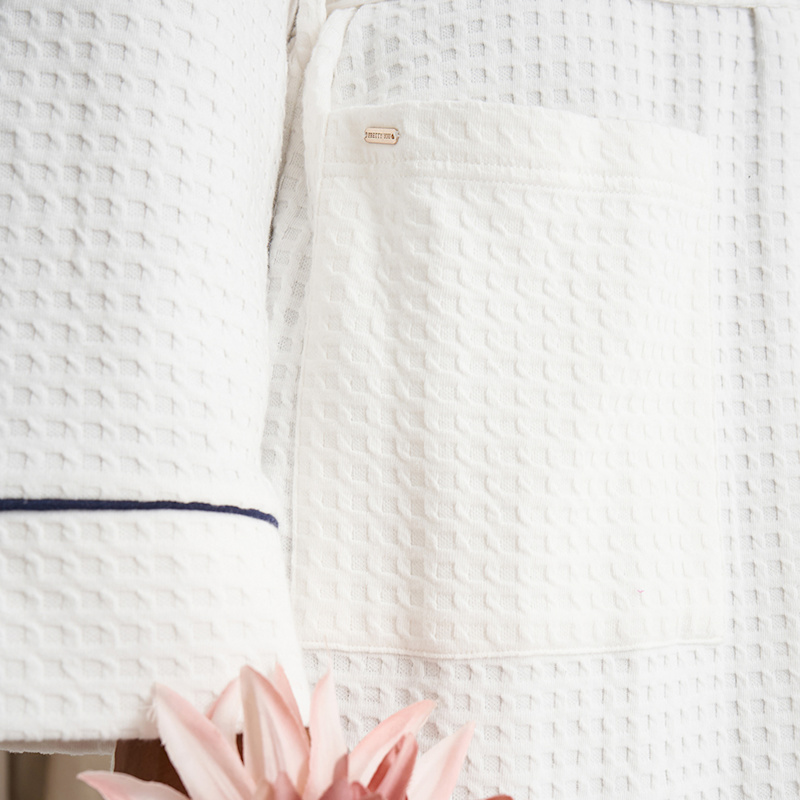 Thumbnail of Luxury Suite Waffle Robe In White image