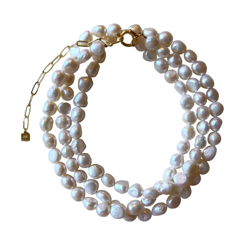 Thumbnail of Lynn Pearl Choker Necklace image