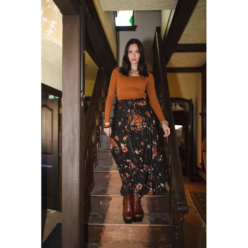 Thumbnail of Lynx Flora Maxi Skirt image