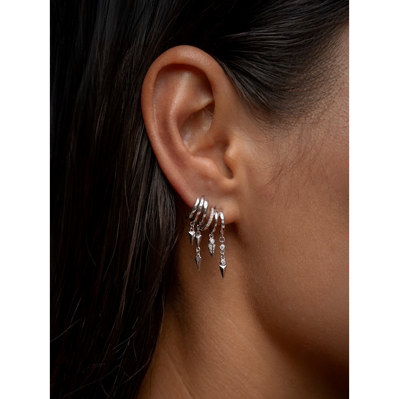 Thumbnail of Lynx Illusion Earrings  -Gold image